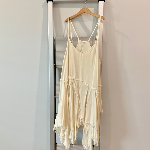 Free People Tattered Up Slip Dress - Picture 4 of 8